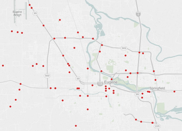 Lane County Road Fatalities 2007-2013