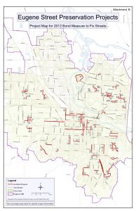 2012 Bond Measure Project Map