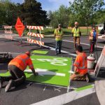 Amazon Active Transportation Corridor construction