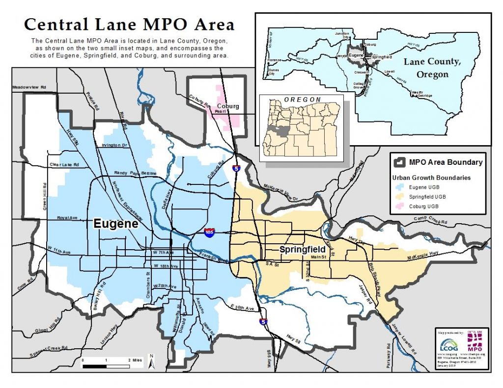 Central Lane MPO Area