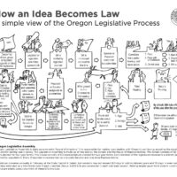 How an Idea Becomes Law Diagram