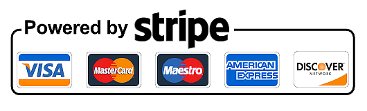 Powered by Stripe icon