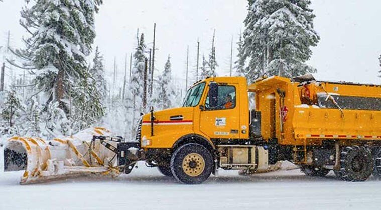 ODOT snowplow